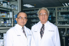 Drs. Eugene Van Scott and Ruey Yu